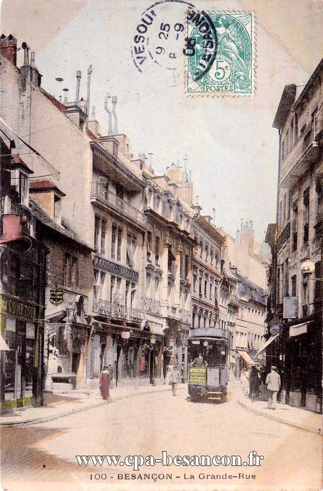 100 - BESANÇON - La Grande-Rue